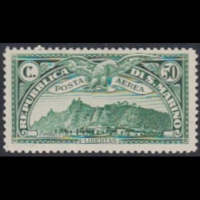 San Marino Mi.Nr. 165 Flugpostmarke Monte Titano (50)
