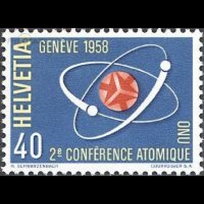 Schweiz Mi.Nr. 662 2. Atomkonferenz der UNO in Genf (40)