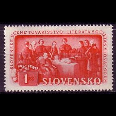 Slowakei Mi.Nr. 106 150 J. Slowakische Gelehrtengesellschaft (1 Ks)
