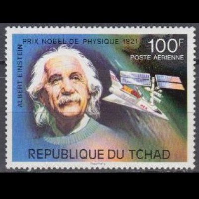 Tschad Mi.Nr. 765 75 Jahre Nobelpreise, Albert Einstein, Physik (100)