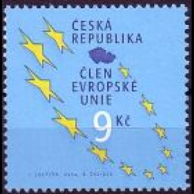 Tschechien Mi.Nr. 393 EU-Erweiterung (9,00)