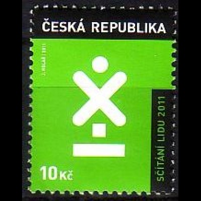 Tschechien Mi.Nr. 665 Volkszählung (10)
