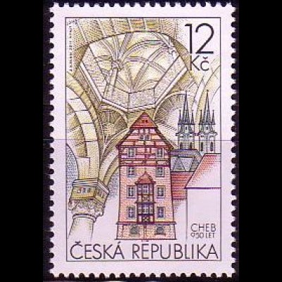 Tschechien Mi.Nr. 669 Nikolaikirche, Doppelkapelle in der Burg (12)