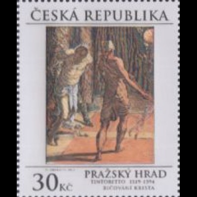 Tschechien Mi.Nr. 720 Gemälde Geißelung Christi von Tintoretto (30)