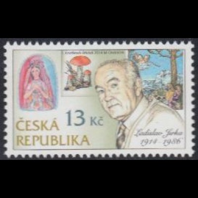 Tschechien Mi.Nr. 793 Tradition tsch.Briefmarkengestaltung, Ladislav Jirka (13)