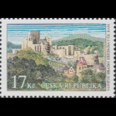 Tschechien Mi.Nr. 849 Schönheiten der Heimat, Burg Rabi (17)