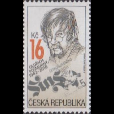 Tschechien MiNr. 911 Briefmarkengestaltung, O.Posmurý (16)