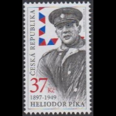 Tschechien MiNr. 926 Heliodor Pika, Offizier (37)