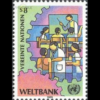 UNO Wien Mi.Nr. 90 Weltbank Ausbildung + medizinische Betreuung (8)