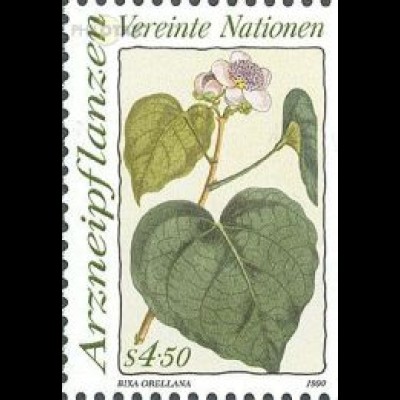 UNO Wien Mi.Nr. 102 Arzneipflanzen Orlean- oder Roucoubaum (4,50)