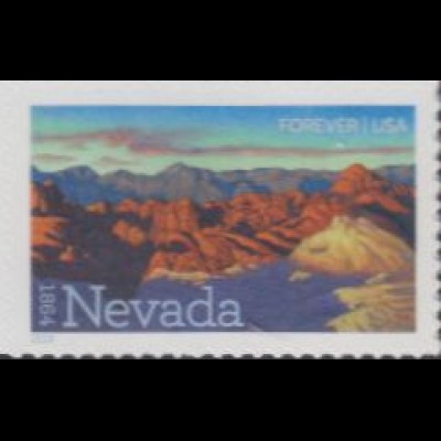 USA Mi.Nr. 5093BA 150Jahre Bundesstaat Nevada, skl. (-)