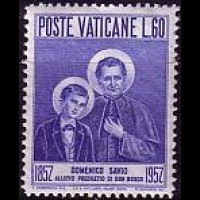 Vatikan Mi.Nr. 269 H. Domenico Savio mit hl. Giovanni Bosco (60)