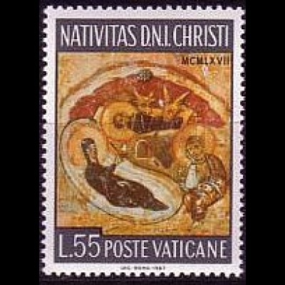 Vatikan Mi.Nr. 534 Weihnachten 1967, Heilige Familie (55)