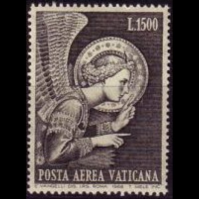 Vatikan Mi.Nr. 537 Flugpostmarken Erzengel Gabriel (1500)
