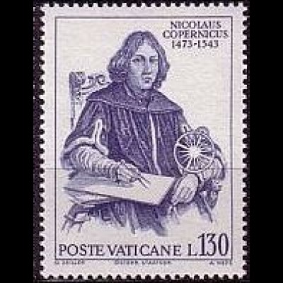Vatikan Mi.Nr. 624 Nikolaus Kopernikus (130)