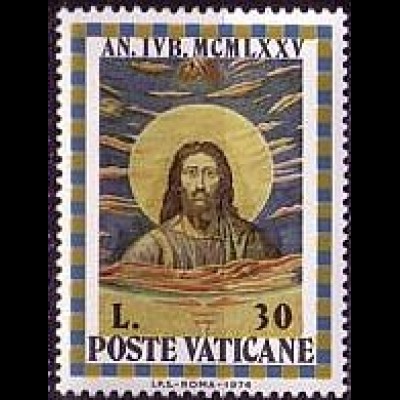 Vatikan Mi.Nr. 648 Heiliges Jahr 1975 Christus, Lateranbasilika (30)