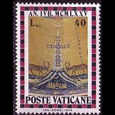 Vatikan Mi.Nr. 649 Heiliges Jahr 1975 Kreuz mit Taube, Lateranbasilika (40)