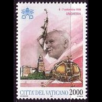 Vatikan Mi.Nr. 1231 Papst Johannes Paul II., Reise nach Ungarn (2000)