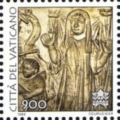 Vatikan Mi.Nr. 1259 Bfm.ausst. ITALA 98, Betende Frau (900 a.Block)