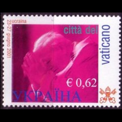 Vatikan Mi.Nr. 1425 Johannes Paul II., Reise in die Ukraine (0,62)