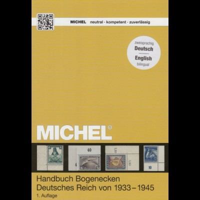 Michel Handbuch Bogenecken Deutsches Reich 1933-1945 1.Aufl. Deutsch/Englisch