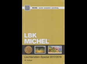 LBK Michel Liechtenstein Spezial-Katalog 2017/2018, 36. Auflage
