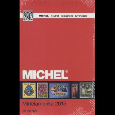 Michel Übersee Katalog Band 1, Teil 2, Mittelamerika 2015, 40.Auflage