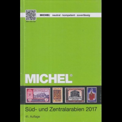 Michel Übersee Katalog Band 10, Teil 2, Süd- und Zentralarabien 2017, 41. Auflage