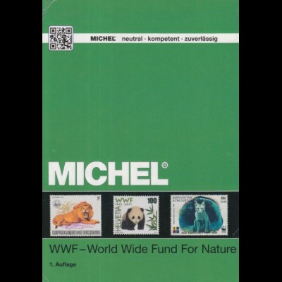 Michel Motiv - Katalog WWF - World Wide Fund For Nature, 1. Auflage