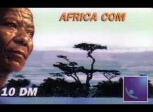 Calling Card, Africa com, Landschaft, 10 DM