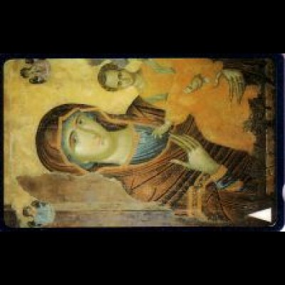 Telefonkarte Bulgarien, Ikone The Virgin and Child, 5