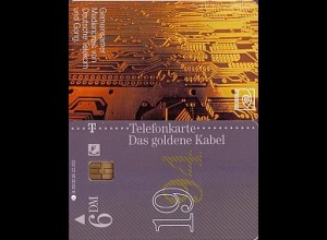 Telefonkarte A 09 02.95 Das goldene Kabel, DD 5502, Aufl. 22000