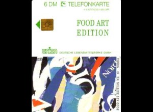 Telefonkarte K 927 E 03.93 Food Art Edition, Nr. 13 Norda