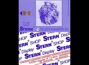 Telefonkarte K 473 A 09.91, Für den Optiker: Stern, Aufl. 2000