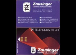 Telefonkarte K 588 11.91, Zausinger, Aufl. 4000