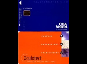 Telefonkarte O 0121 03.1999, CIBA Vision - A Novartis Company, Aufl. 6000