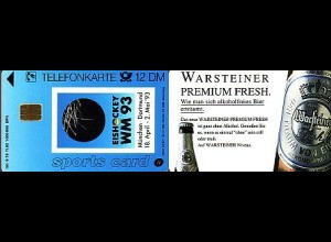Telefonkarte S 79 11.92 Warsteiner Eishockey WM, DD 1301 neue Nr.