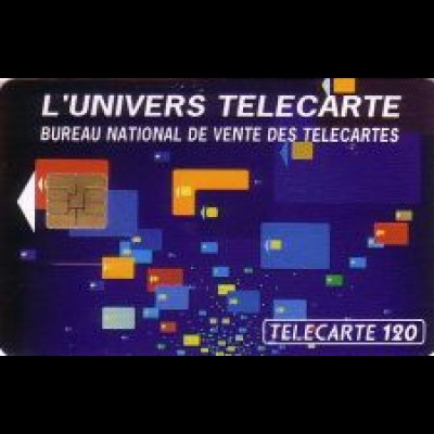 Telefonkarte Frankreich, L'univers Telecarte, 120