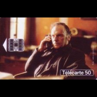 Telefonkarte Frankreich, Telephone et Cinema (7), Jean-Louis Trintignant, 50