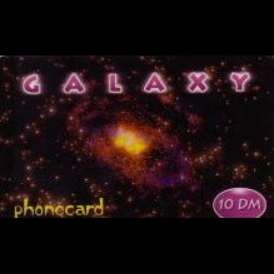Calling Card, Galaxy, Weltraum, 10 DM
