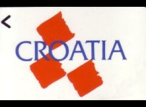 Telefonkarte Kroatien, Landesfarben, 50