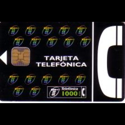Telefonkarte Spanien, Tarjeta Telefónica, 1000