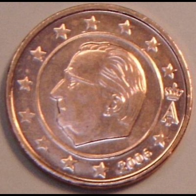 Belgien 2 Eurocent 2004