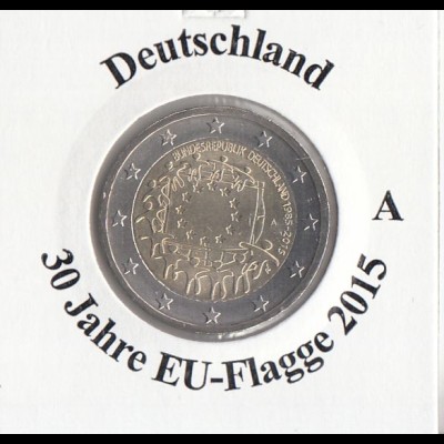 Deutschland 2015 EU-Flagge A 