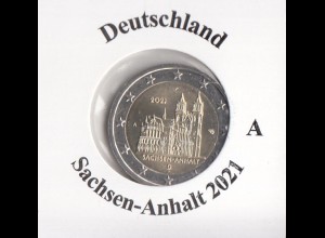 Deutschland 2021 Sachsen Anhalt A