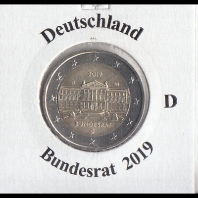 Deutschland 2019 Bundesrat D