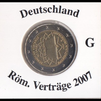 Deutschland 2007 Römische Verträge G