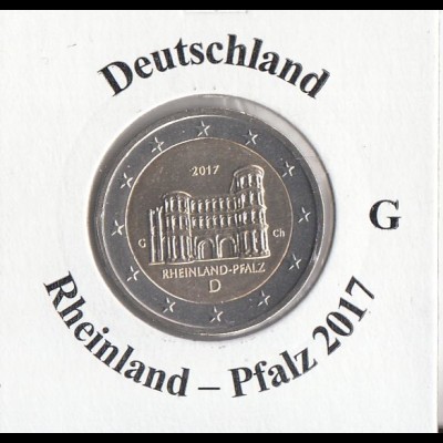 Deutschland 2017 Rheinland-Pfalz G