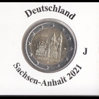 Deutschland 2021 Sachsen Anhalt J