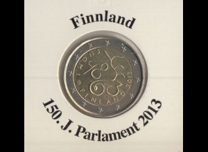 Finnland 2013 150 Jahre Parlament